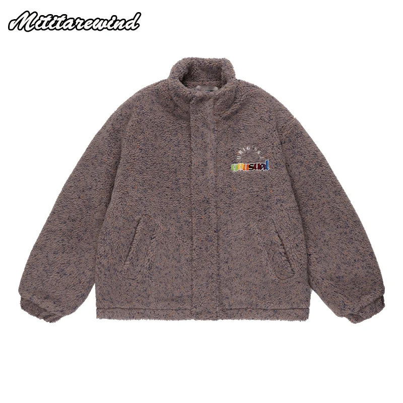 Oversize Winter Warm Fleece Coats Unisex Loose Casual Vintage Retro High Street Stand Collars Parkas Letter Print Trendy Hip Hop
Oversize Winter Warm Fleece Coats Unisex Loose Casual Vintage Retro High Street Stand Collars Parkas Letter Print Trendy Hip Hop