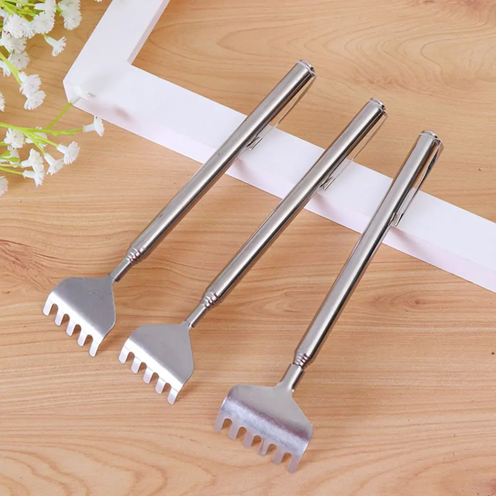 

Convenient For Elders Massager Health Care Tools Stainless Steel Massage Tools Anti Itch Claw Back Scratcher Tickle Stick