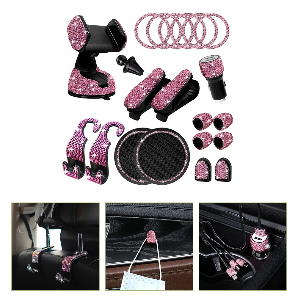 Decor Auto Parts Car Mount Phone Rack Bling Decorate Decorations Accessories Pink Diamond
Decor Auto Parts Car Mount Phone Rack Bling Decorate Decorations Accessories Pink Diamond