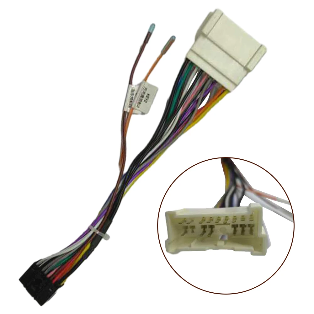 Car Audio Player 16PIN Power Cable Adapter For Hyundai Tucson For Elantra 05-09 Music Radio Stereo Audio Cable
Car Audio Player 16PIN Power Cable Adapter For Hyundai Tucson For Elantra 05-09 Music Radio Stereo Audio Cable