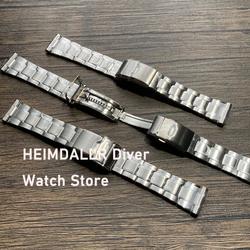 

Solid 22mm Width Stainless Steel Watch Strap Deployment Clasp Suitable For SBBN031/33/35 Tuna Diver Watch Case