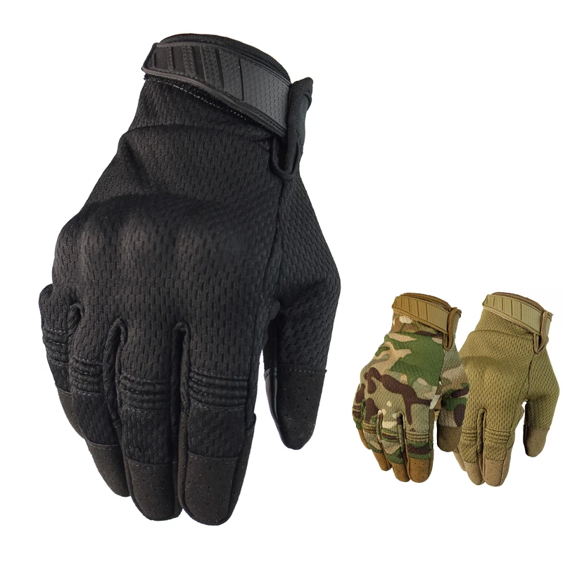 

Спортивные перчатки с пальцами, охотничьи Тактические военные армейские перчатки для страйкбола, перчатки для сенсорного экрана, нескользящие перчатки для кемпинга и велоспорта