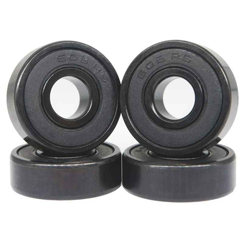 High-Speed 608RS Hybrid Black Ceramic Bearings Skateboard Bearings Ceramic Plastic Arc 608 Bearings
High-Speed 608RS Hybrid Black Ceramic Bearings Skateboard Bearings Ceramic Plastic Arc 608 Bearings
