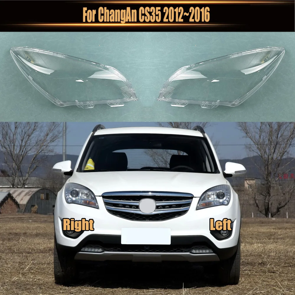 

For Chrysler 300C 2003-2010 Headlight Cover Transparent Lamp Shade Headlamp Shell Lens Replace Original Lampshade Plexiglass