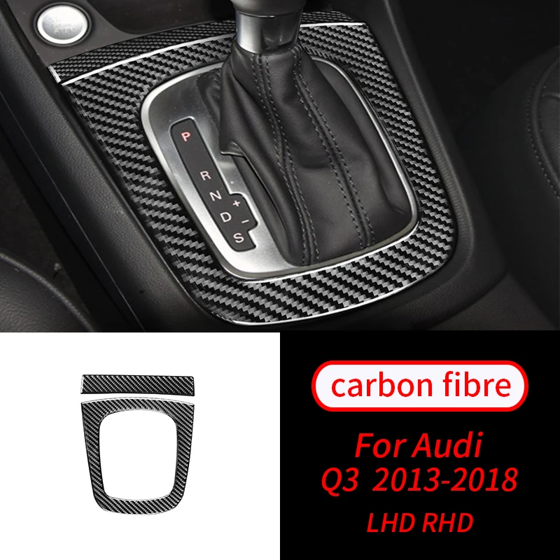 For Audi Q3 2013-2018 Real Carbon Fiber Gear Shift Panel Decoration Cover Trim Car Interior Accessories Car Interior Supplies
For Audi Q3 2013-2018 Real Carbon Fiber Gear Shift Panel Decoration Cover Trim Car Interior Accessories Car Interior Supplies