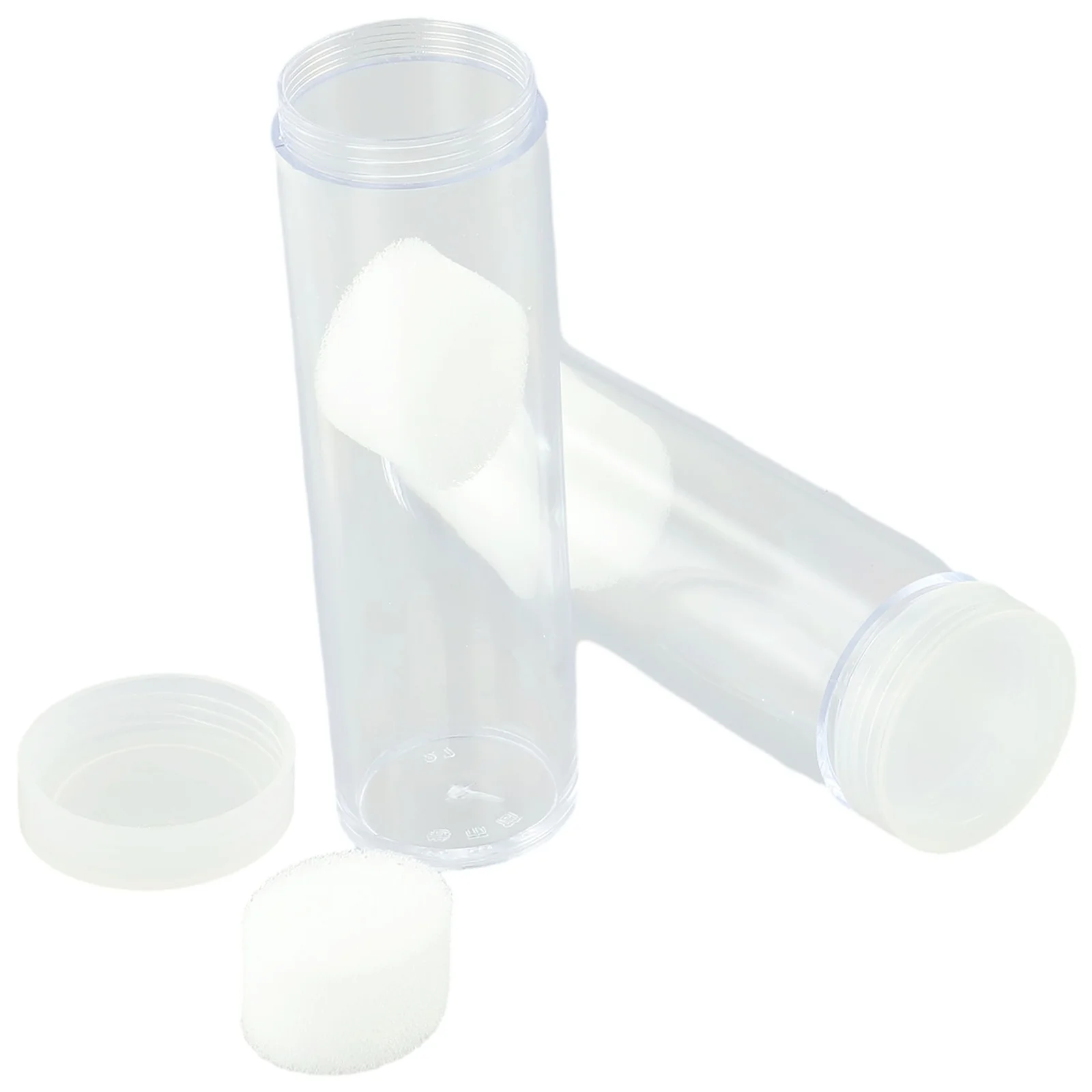 10pcs 27/30mm Clear Plastic Roll Coins Storage Tube Protective Tube Holder Coins Collect Protect Organizter Gross Ware Tools
10pcs 27/30mm Clear Plastic Roll Coins Storage Tube Protective Tube Holder Coins Collect Protect Organizter Gross Ware Tools