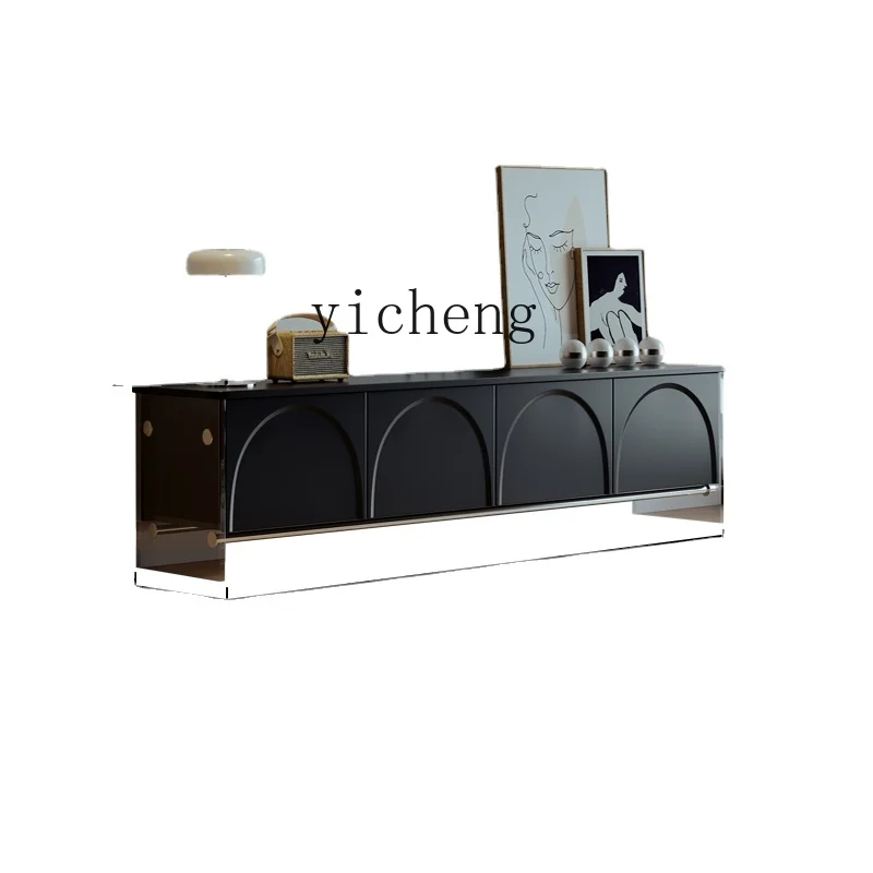 XL acrylic TV cabinet suspended living room minimalist black European style coffee table Nordic
XL acrylic TV cabinet suspended living room minimalist black European style coffee table Nordic