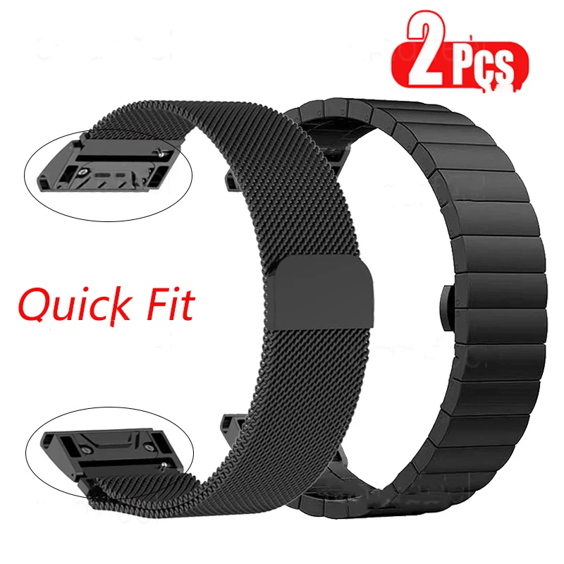 20 22 26mm Stainless Steel Watch Strap For Garmin Fenix 7 7S 7X 6 6X Pro 5 5X 5S Plus Wrist Band Quick Fit Metal Bracelet Correa
20 22 26mm Stainless Steel Watch Strap For Garmin Fenix 7 7S 7X 6 6X Pro 5 5X 5S Plus Wrist Band Quick Fit Metal Bracelet Correa