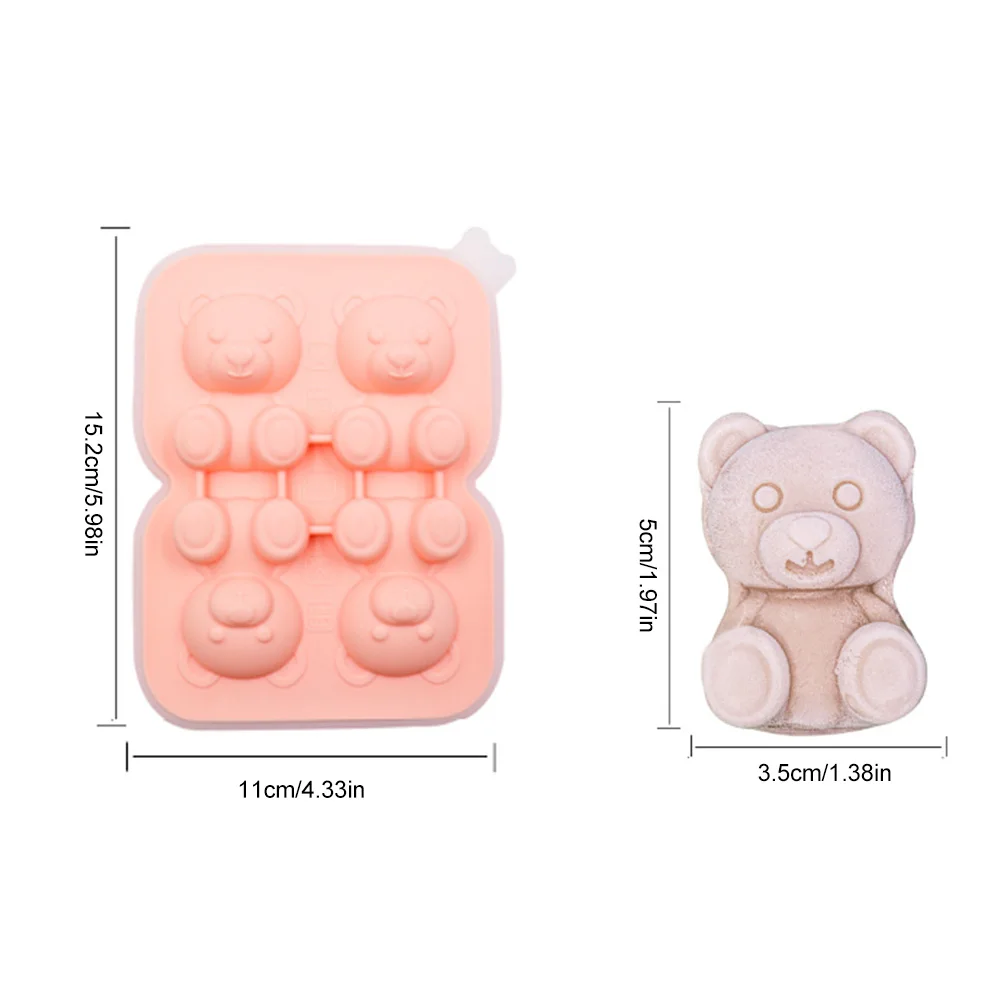 Ice Cube Mold Cute Bear Drink Ice Cool Summer Ice Cube Making Mold DIY Cocktails Wine Juice Iced Coffee Ice Cream Tools
Ice Cube Mold Cute Bear Drink Ice Cool Summer Ice Cube Making Mold DIY Cocktails Wine Juice Iced Coffee Ice Cream Tools