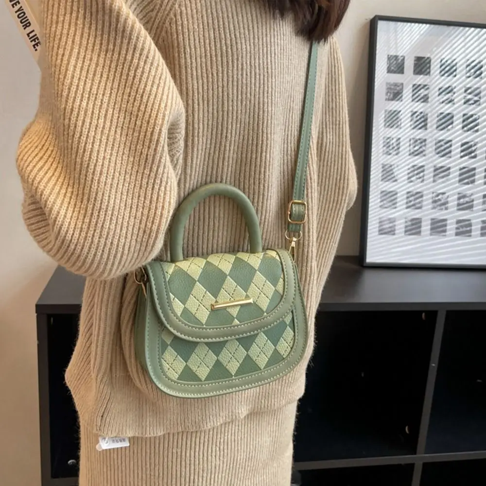 PU Leather Mini Rhombus Bag Simple Mini Solid Color Square Purse Korean Style Handbag Crossbody Bag Women
PU Leather Mini Rhombus Bag Simple Mini Solid Color Square Purse Korean Style Handbag Crossbody Bag Women