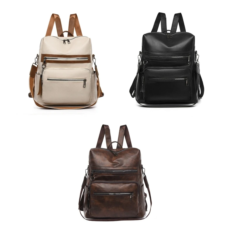 Backpack Purse for Women Fashion PU Leather School Bag Travel Large Daypack Ladies Shoulder Bags Rucksack
Backpack Purse for Women Fashion PU Leather School Bag Travel Large Daypack Ladies Shoulder Bags Rucksack