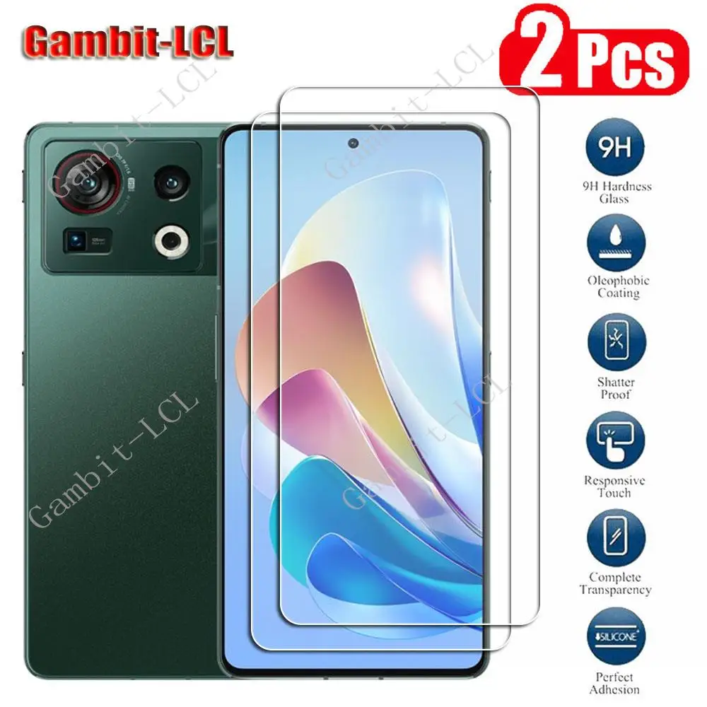 

HD 9H Original Protection Tempered Glass For ZTE Nubia Z40S Pro 6.67" NX702J Z40SPro Screen Protective Protector Cover Film