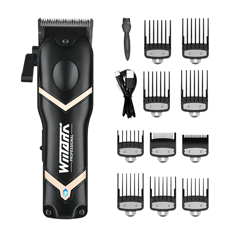 

2024 New Electric Hair Trimmers WMARK NG-2047 Hot Selling Rechargeable Hair Clippers Hair Cutting Machine with DLC Fade Blade