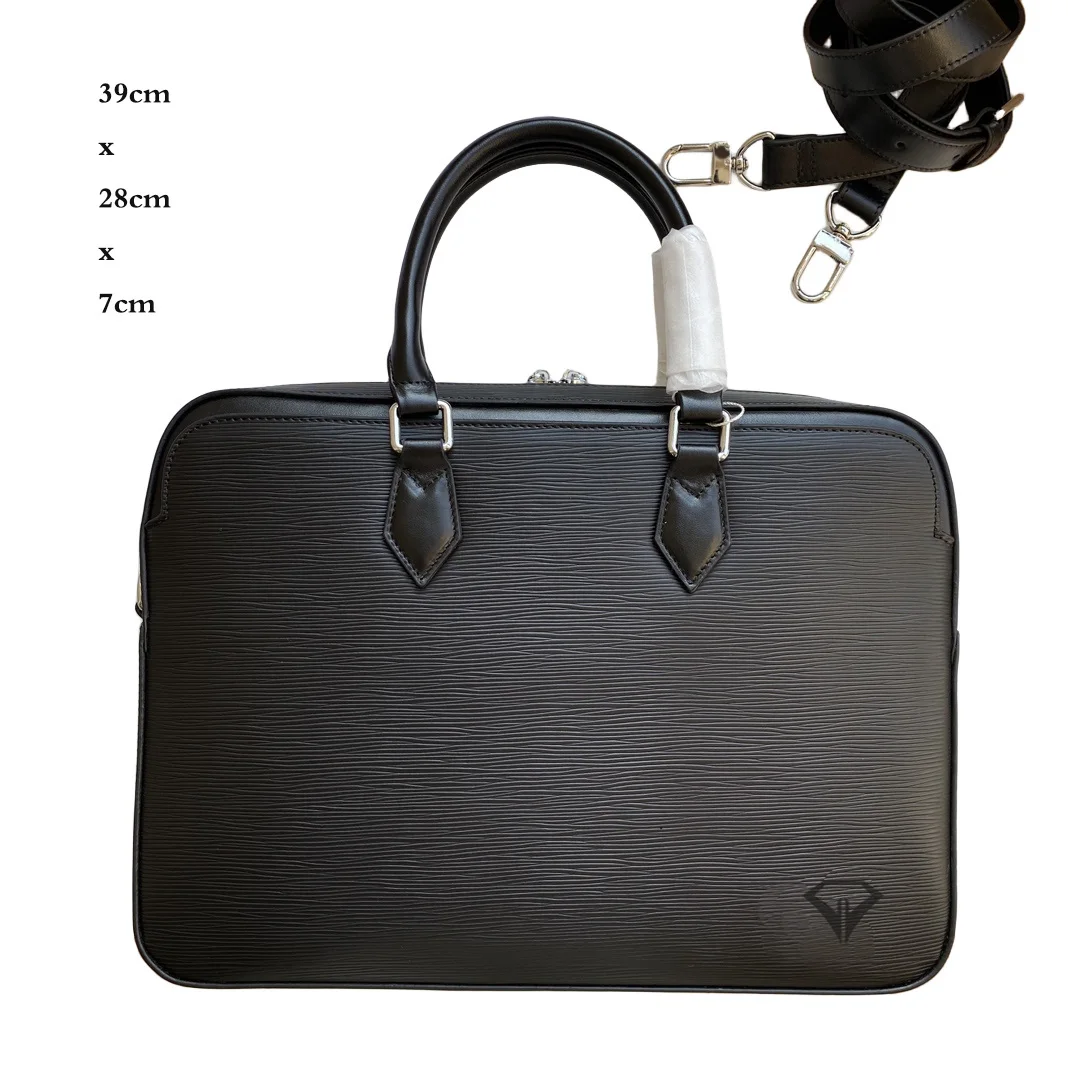 High Quality Men Business Briefcase 15 INCH Laptops Layer Hand held Waterproof Large Capacity Crossbody Bag With Shoulder
High Quality Men Business Briefcase 15 INCH Laptops Layer Hand held Waterproof Large Capacity Crossbody Bag With Shoulder