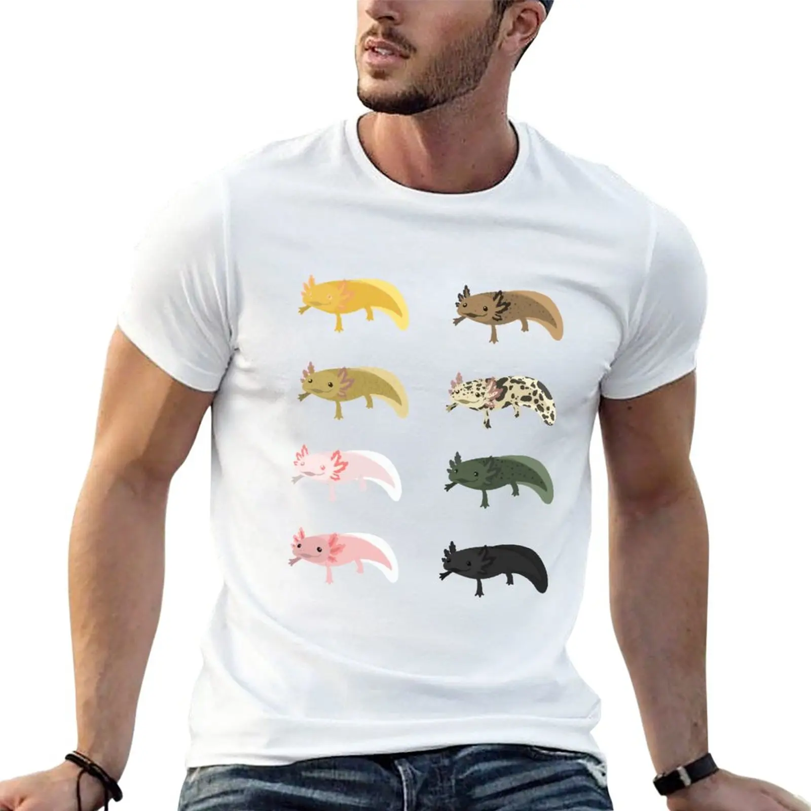 New Various Axolotls T-Shirt custom t shirts anime clothes cute clothes custom t shirts design your own men graphic t shirts
New Various Axolotls T-Shirt custom t shirts anime clothes cute clothes custom t shirts design your own men graphic t shirts