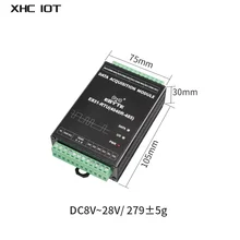 RS485 Modbus RTU IO Controller 4 Channel Digital Quantity Input Relay Output Wireless IoT Modem E831-RTU(4040R-485) XHCIOT
RS485 Modbus RTU IO Controller 4 Channel Digital Quantity Input Relay Output Wireless IoT Modem E831-RTU(4040R-485) XHCIOT