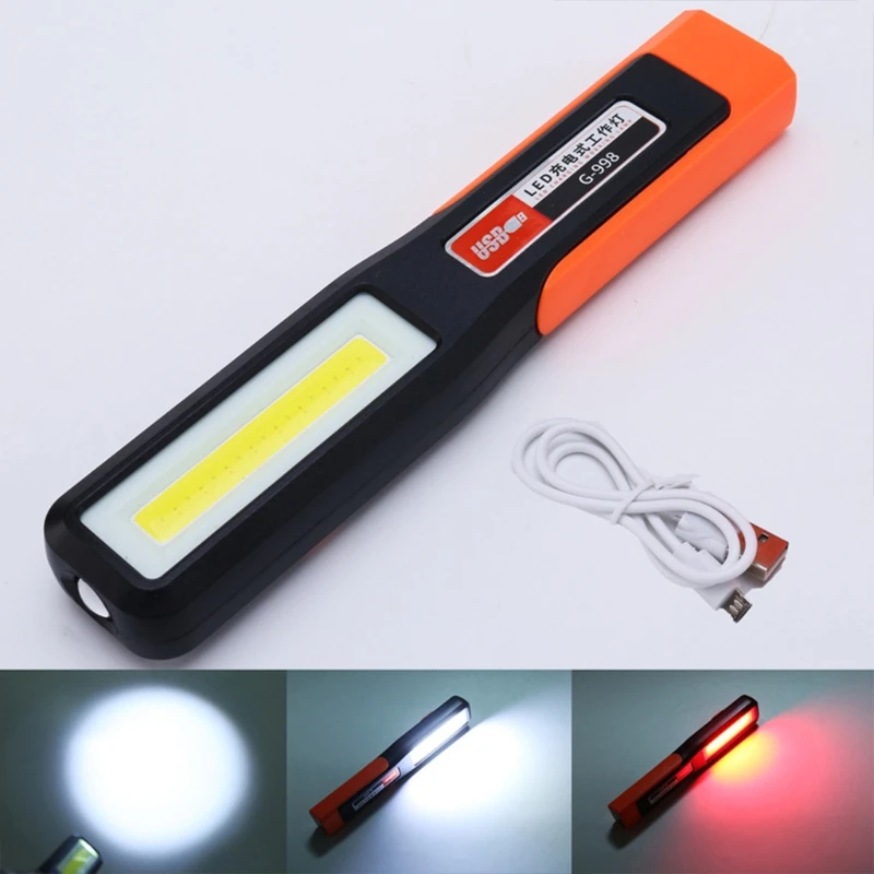 COB LED Magnetic Work Light USB Rechargeable Portable Inspection Trouble Lights for .Car Repair Household Emergency
COB LED Magnetic Work Light USB Rechargeable Portable Inspection Trouble Lights for .Car Repair Household Emergency