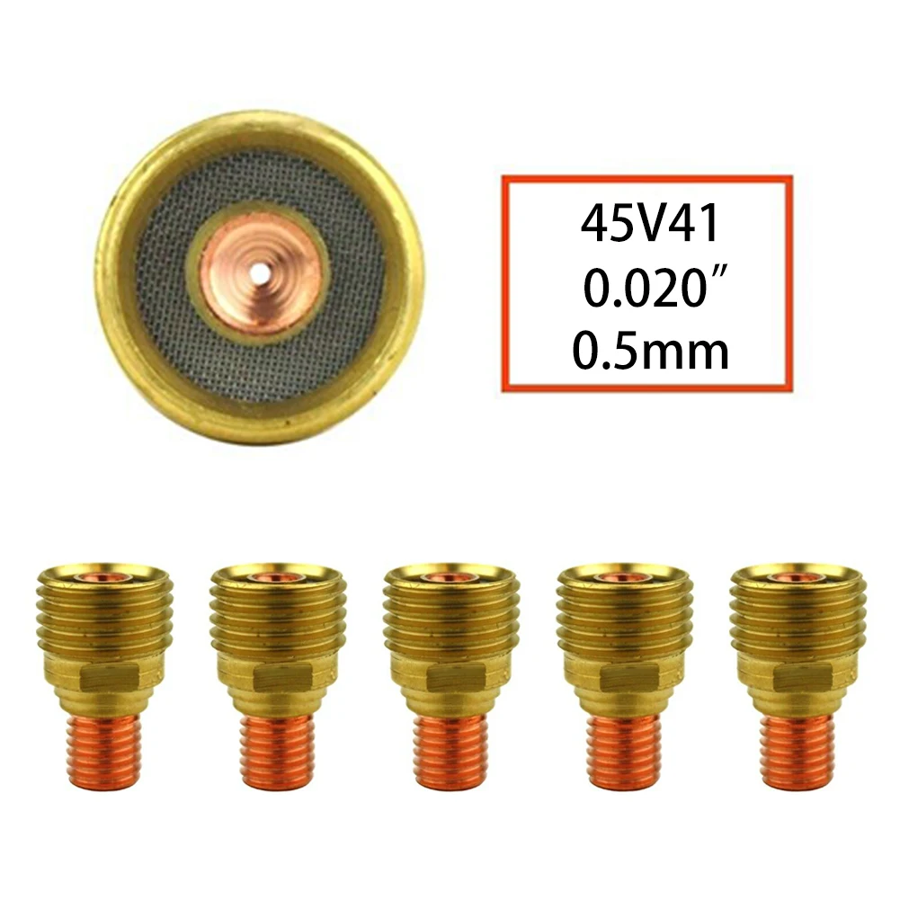 5pcs Collet Body For TIG Welding Torches Series 9/20/25 With Gas Lens Set-Up Welding Equipment Accessories Wholesale
5pcs Collet Body For TIG Welding Torches Series 9/20/25 With Gas Lens Set-Up Welding Equipment Accessories Wholesale