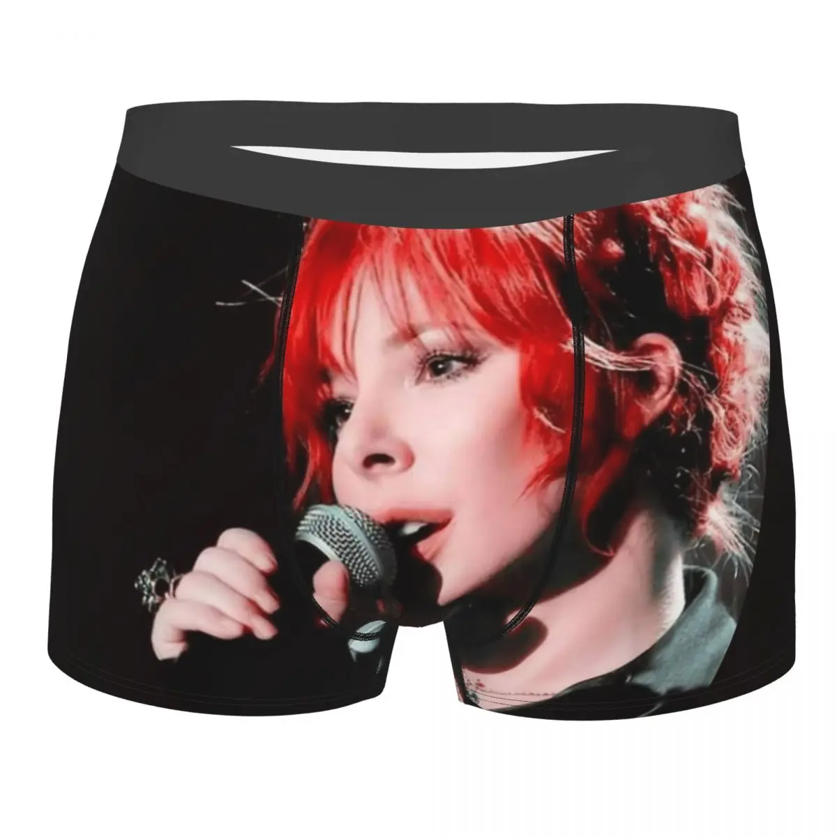 Male Cool Beautiful Mylene Farmer Underwear French Singer Boxer Briefs Breathbale Shorts Panties Underpants
Male Cool Beautiful Mylene Farmer Underwear French Singer Boxer Briefs Breathbale Shorts Panties Underpants