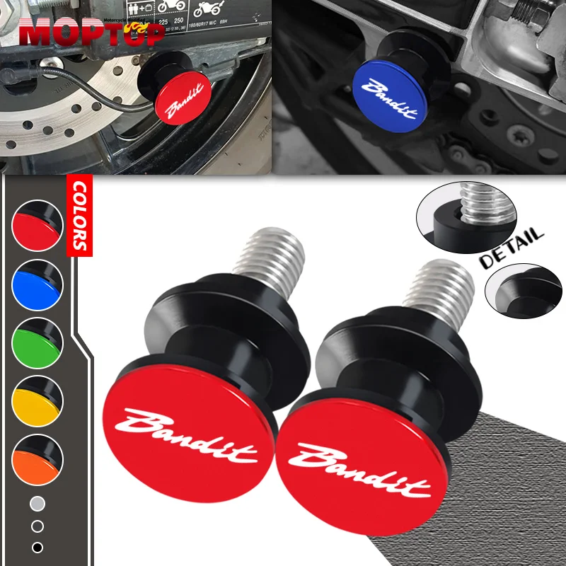 For Bandit 1250 250 400 600 600S 650 GSF650 BANDIT 1200 250 8MM Motorcycle Accessories CNC Swingarm Spool Slider Stand Screws
For Bandit 1250 250 400 600 600S 650 GSF650 BANDIT 1200 250 8MM Motorcycle Accessories CNC Swingarm Spool Slider Stand Screws