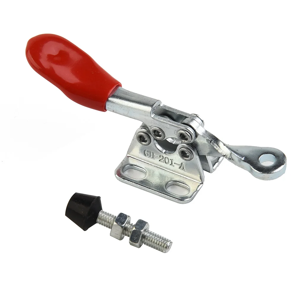 4PCS GH-201A Horizontal Toggle Clamp Quick-Release Toggle Clamps Set 27KG Vertical Woodworking Heavy Duty Hand Clip Tools
4PCS GH-201A Horizontal Toggle Clamp Quick-Release Toggle Clamps Set 27KG Vertical Woodworking Heavy Duty Hand Clip Tools