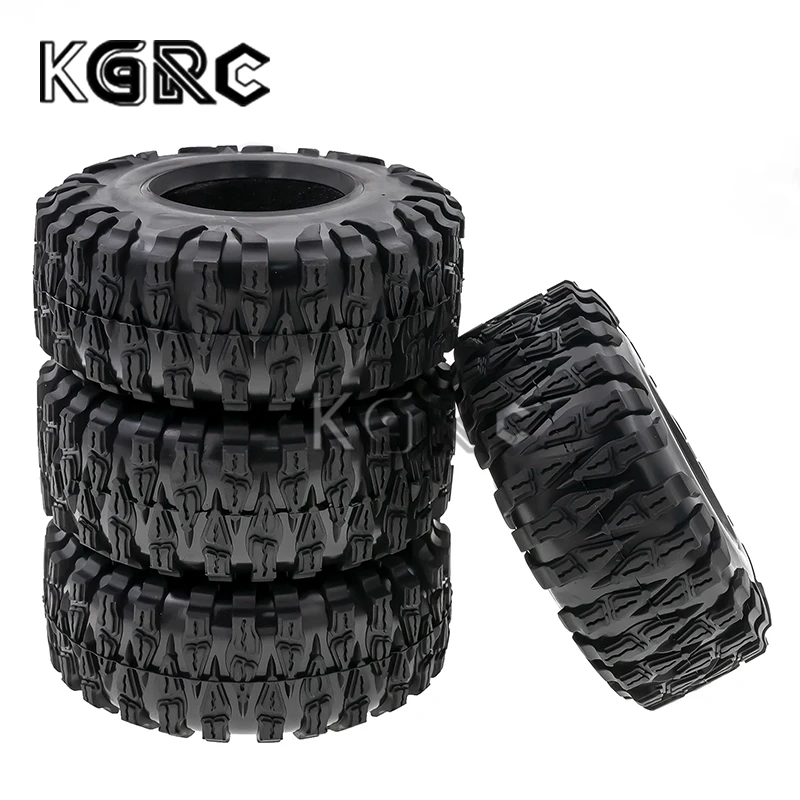 

2.2 Rubber Mud Grappler Tires 120*46MM for 1:10 RC Rock Crawler Axial SCX10 SCX10 II 90046 90047 TRX-4 TRX4