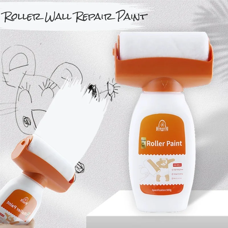 Household White Latex Paint Hot Antibacterial Wall Paint Portable Wall Graffiti Repair Paint With Rolling brush Cleaning Tool
Household White Latex Paint Hot Antibacterial Wall Paint Portable Wall Graffiti Repair Paint With Rolling brush Cleaning Tool