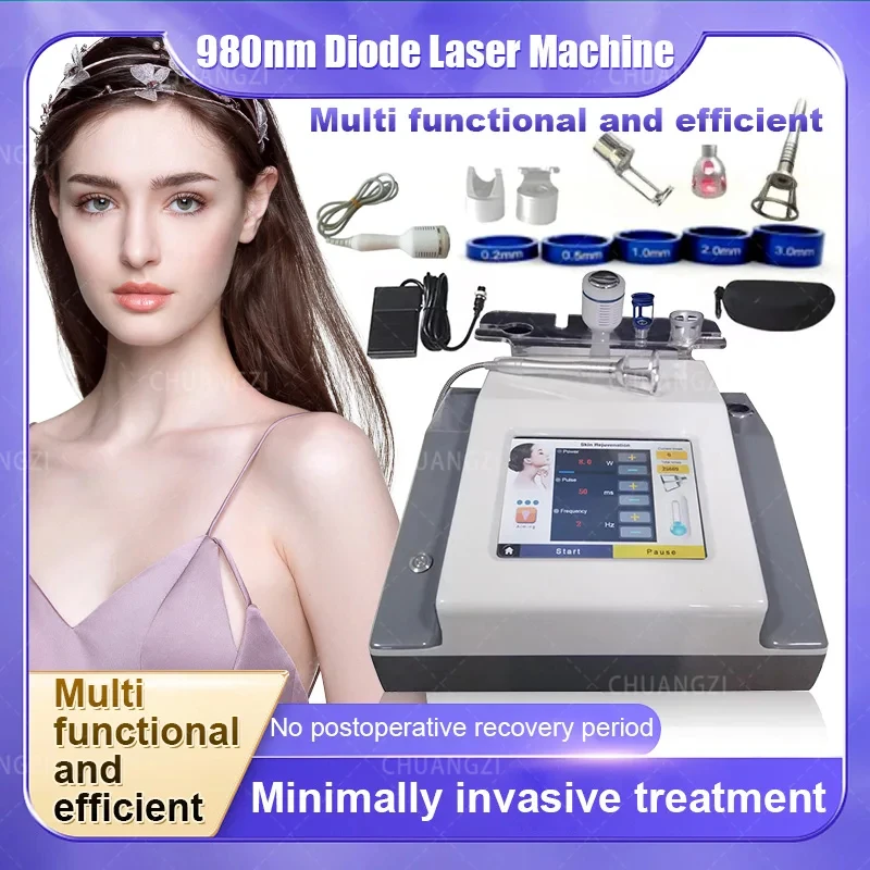 

980nm Diode Vascular Removal Professional Podiatry 1470nm Laser Fungi Liposuction Spider Veins