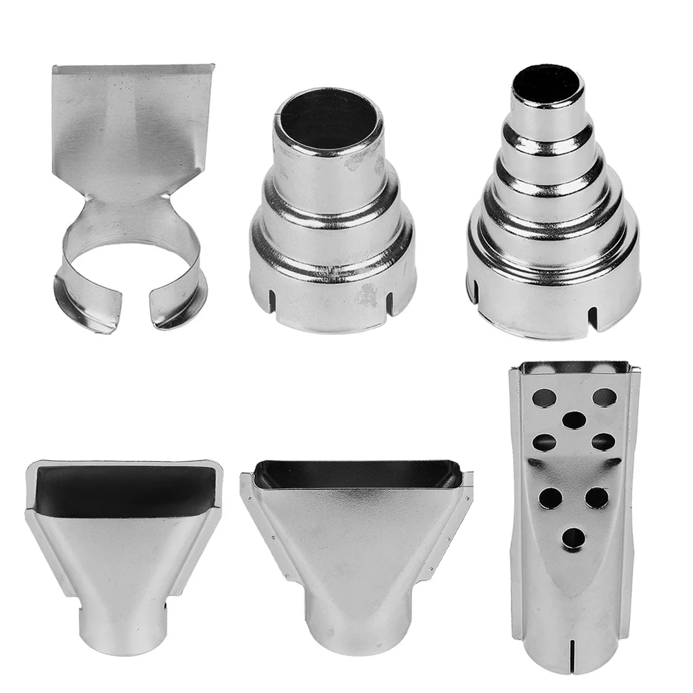 6pcs Universal Air Heat Wand Resisting Nozzles Stainless Steel Long Flat Tip Kit Workshop Equipment Power Tools Soldering Tools
6pcs Universal Air Heat Wand Resisting Nozzles Stainless Steel Long Flat Tip Kit Workshop Equipment Power Tools Soldering Tools