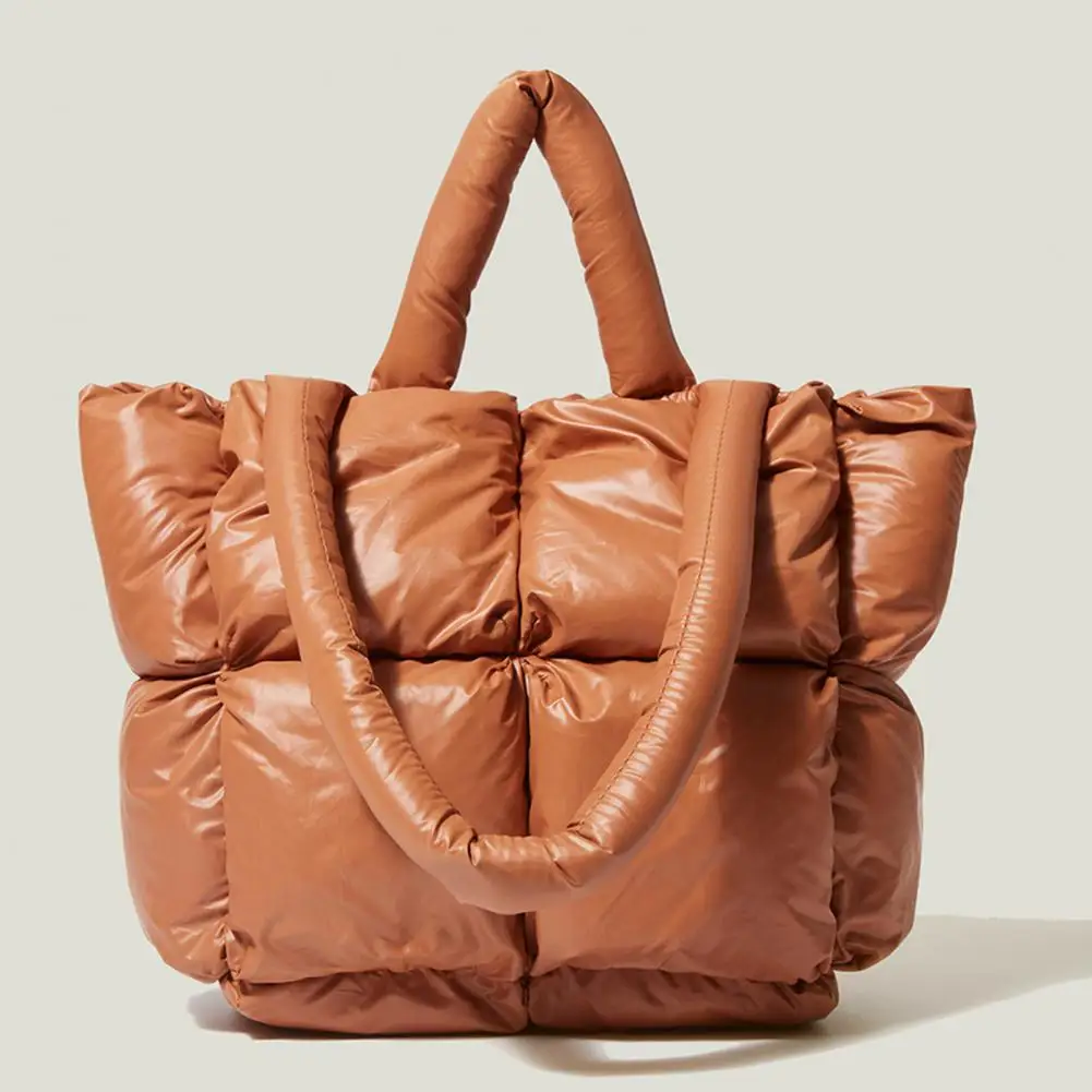Women Handbag Rhombic Cotton Padded Luxury Designer Women Bag Tote Korean Fashion Female Large Capacity Travel Shoulder Bag
Women Handbag Rhombic Cotton Padded Luxury Designer Women Bag Tote Korean Fashion Female Large Capacity Travel Shoulder Bag