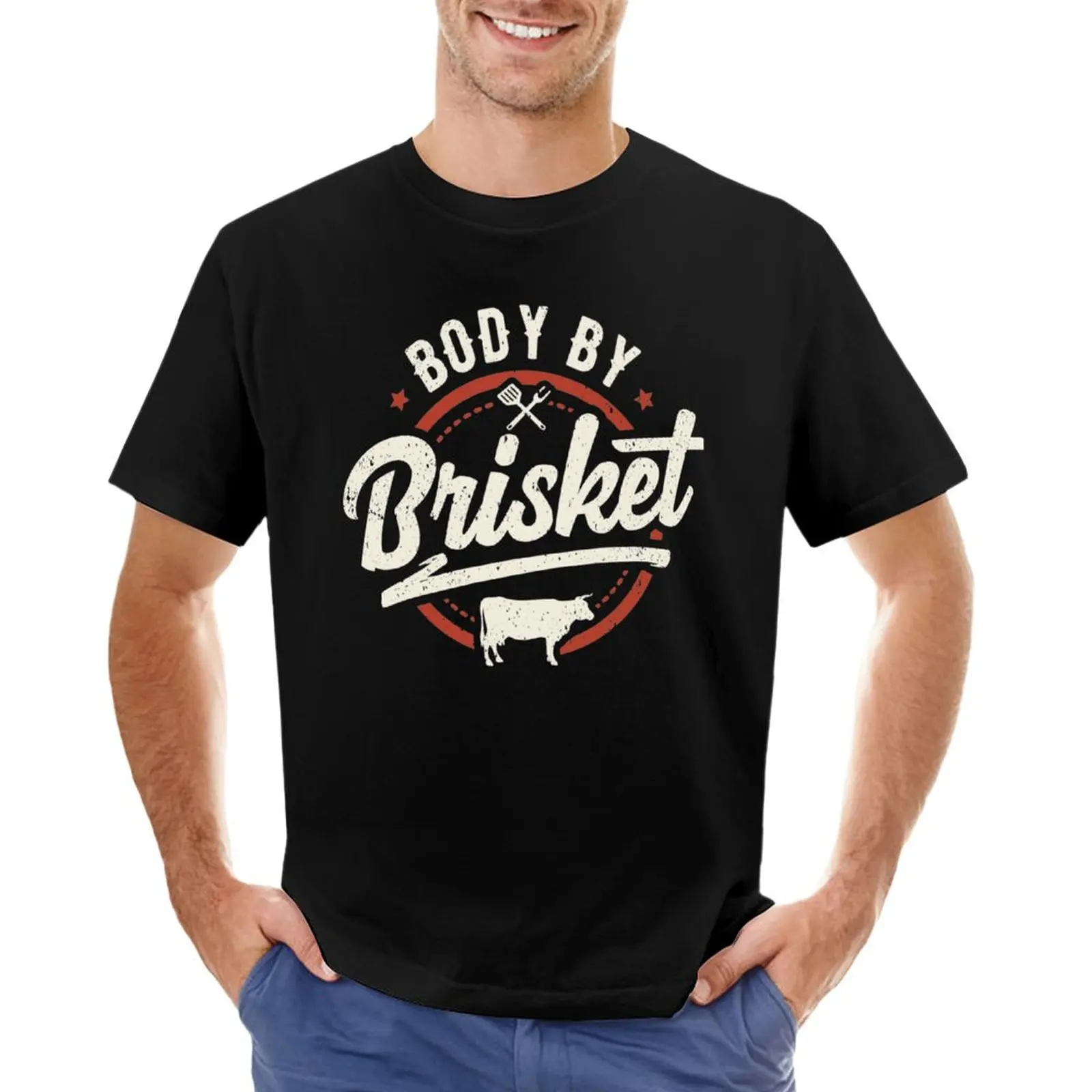 Body By Brisket Tailgate Grill BBQ Grill T-Shirt blacks oversized anime heavy weight t shirts for men
Body By Brisket Tailgate Grill BBQ Grill T-Shirt blacks oversized anime heavy weight t shirts for men