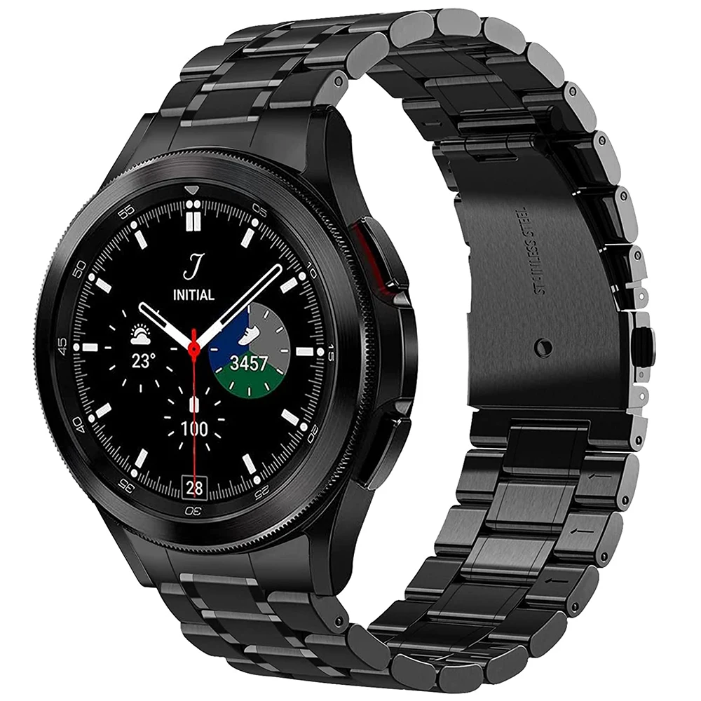2023 Non-gap stainless steel metal strap for Samsung Galaxy Watch 5 Pro 5 40mm 44mm 4 Classic 46mm 42mm strap Curved end strap
2023 Non-gap stainless steel metal strap for Samsung Galaxy Watch 5 Pro 5 40mm 44mm 4 Classic 46mm 42mm strap Curved end strap