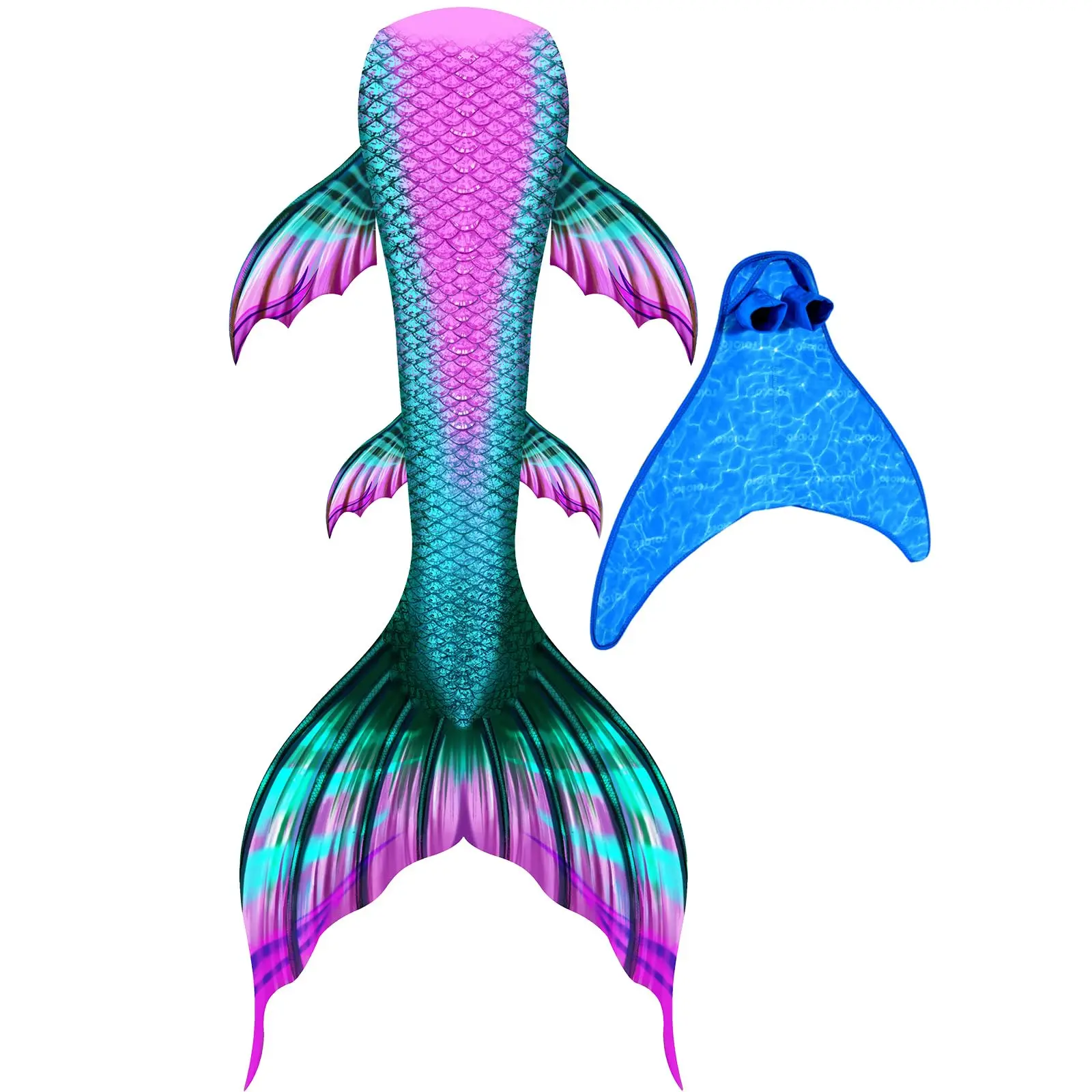 FOLOEO Adult Mermaid Tail with Monofin for Swimming, Women Mermaid Swimsuit Bathing Suit for Adult & Teen Sizes
FOLOEO Adult Mermaid Tail with Monofin for Swimming, Women Mermaid Swimsuit Bathing Suit for Adult & Teen Sizes