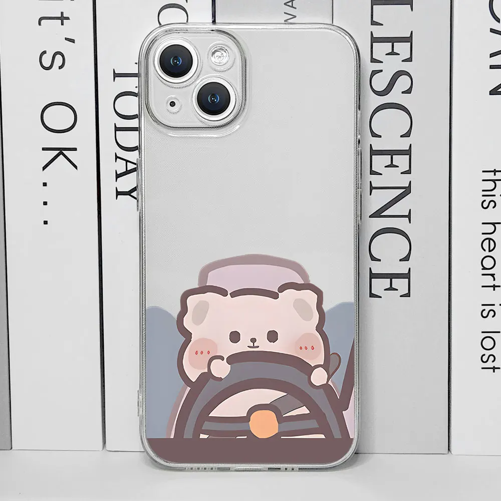 Funny Bunny Bear Lovers Couple Phone Case for IPhone 16 15 14 13 12 11 Pro Mini X XS MAX 7 8Plus Soft Paired Cover for IPhone 11 Funny Bunny Bear Lovers Couple Phone Case for IPhone 16 15 14 13 12 11 Pro Mini X XS MAX 7 8Plus Soft Paired Cover for IPhone 11