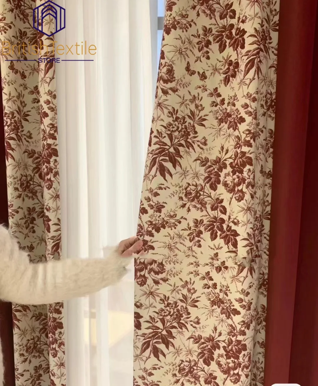 French Chenille Leaf Curtains for Living Room Bedroom Dining Jacquard Thickened Blackout Retro Window Decor Luxury White Gauze
French Chenille Leaf Curtains for Living Room Bedroom Dining Jacquard Thickened Blackout Retro Window Decor Luxury White Gauze