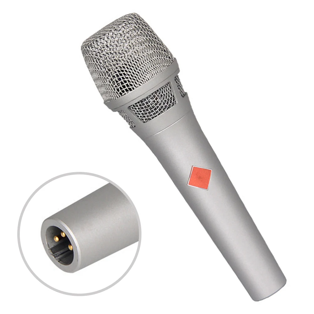Professional 105 Handheld Capacitive Microphone For Anchor Live Sound Card Handheld Computer Conference Karaoke Microphone
Professional 105 Handheld Capacitive Microphone For Anchor Live Sound Card Handheld Computer Conference Karaoke Microphone