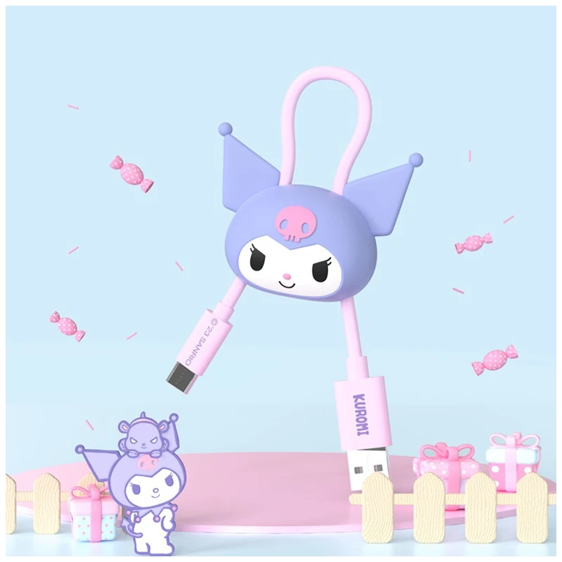 Sanrio Kuromi Cinnamoroll Pachacco Stereo Data Cable Cartoon Charger Mobile Phone Type-c and Lightning Charging Cable Data Cable
Sanrio Kuromi Cinnamoroll Pachacco Stereo Data Cable Cartoon Charger Mobile Phone Type-c and Lightning Charging Cable Data Cable