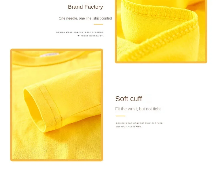 الخريف الربيع القطن الأطفال تي شيرت الفتيان الفتيات تيز طويلة الأكمام قميص أبيض الاطفال بلايز ملابس الطفل الصلبة أسود أزرق أصفر الخريف الربيع القطن الأطفال تي شيرت الفتيان الفتيات تيز طويلة الأكمام قميص أبيض الاطفال بلايز ملابس الطفل الصلبة أسود أزرق أصفر