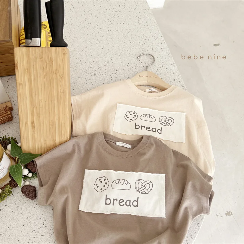 2025 Summer New Baby Short Sleeve Bodysuit Cute Bread Print Infant Clothes Newborn Toddler Boy Girl Loose Casual Jumpsuit 13 S9ee56914053d449a840e7905f4f8526bq