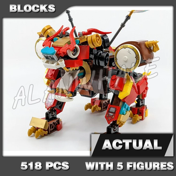 518pcs Monkie Kid Monkey Lion Guardian Robotic Spider Queen Chinese Legend 60044 Building Blocks Sets Compatible With Model
518pcs Monkie Kid Monkey Lion Guardian Robotic Spider Queen Chinese Legend 60044 Building Blocks Sets Compatible With Model