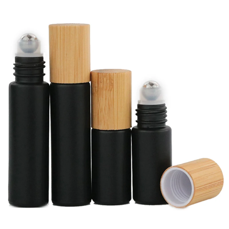 6X12X5ml 10ml Roll on Glass Bottles for Black Essential Oil Glass Roller Bottles Refillable with Bamboo Lid Cosmetic Container
6X12X5ml 10ml Roll on Glass Bottles for Black Essential Oil Glass Roller Bottles Refillable with Bamboo Lid Cosmetic Container