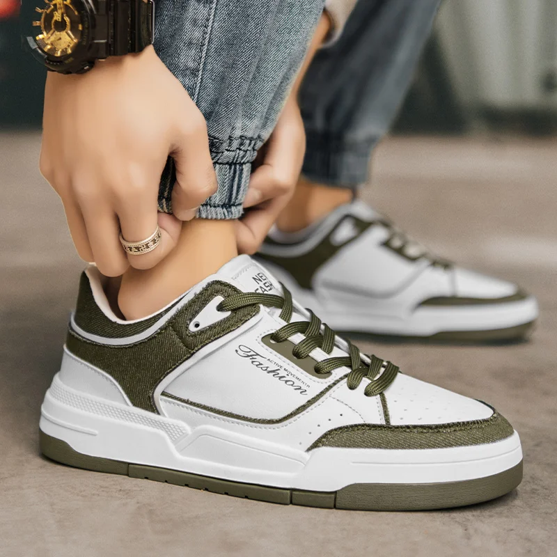 2023 Spring Flat Lace-up Shallow Men's Sports Shoes Casual Outdoor Non-slip Fashion Trend Versatile Comfortable Shoes for Men
2023 Spring Flat Lace-up Shallow Men's Sports Shoes Casual Outdoor Non-slip Fashion Trend Versatile Comfortable Shoes for Men