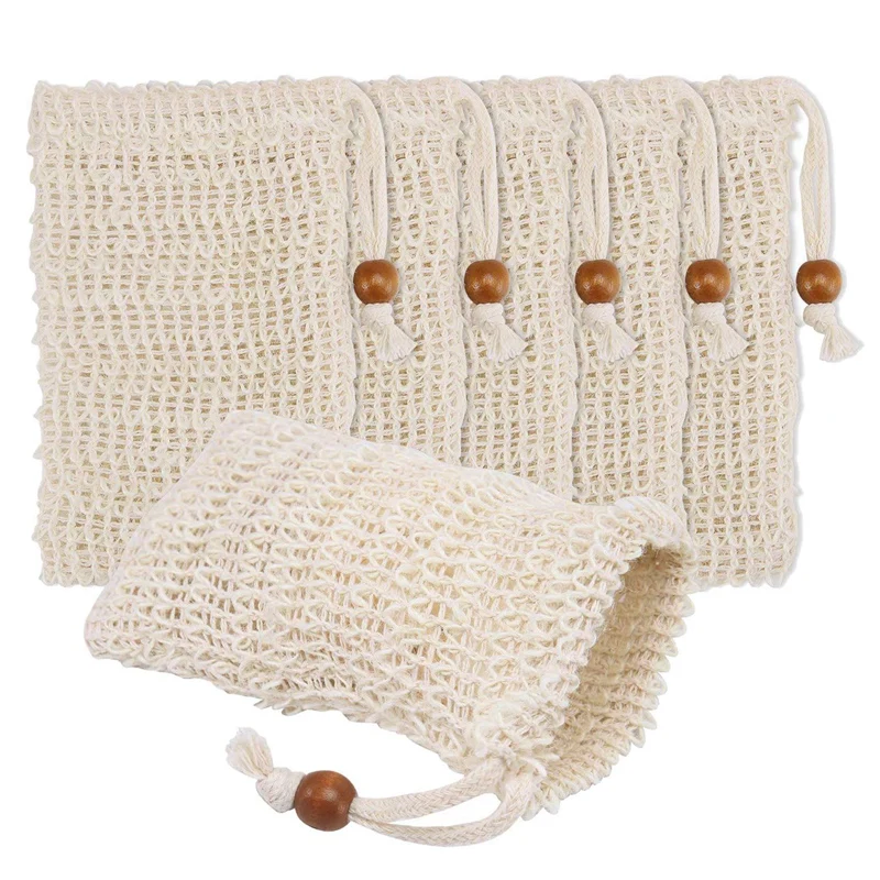 144 Pack Soap Exfoliating Bags,Soap Saver Made Sisal Mesh Soap Bag Bar Soap Bag With Drawstring For Bath & Shower Use
144 Pack Soap Exfoliating Bags,Soap Saver Made Sisal Mesh Soap Bag Bar Soap Bag With Drawstring For Bath & Shower Use