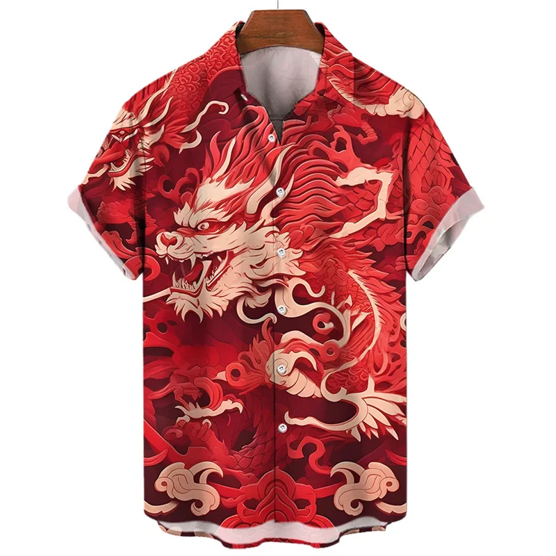 3d Printed Chinese Oriental Dragon Hawaiian Shirt Men Summer Cool Short Sleeved Casual Street Tops Loose Oversized Shirts
3d Printed Chinese Oriental Dragon Hawaiian Shirt Men Summer Cool Short Sleeved Casual Street Tops Loose Oversized Shirts