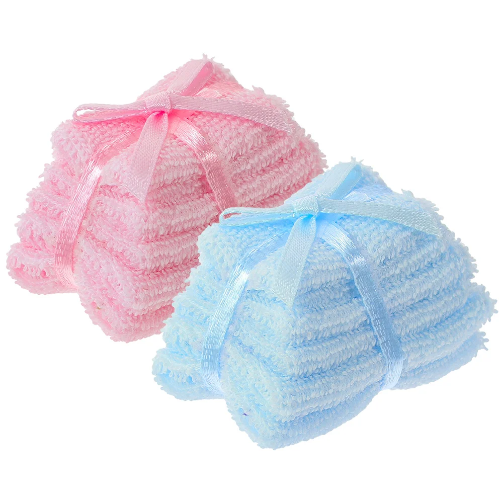 2 Pcs Dollhouse Bath Towel Cute Mini Figurine Adornments Cutie Miniature Decors Cloth Bathroom Towels
2 Pcs Dollhouse Bath Towel Cute Mini Figurine Adornments Cutie Miniature Decors Cloth Bathroom Towels