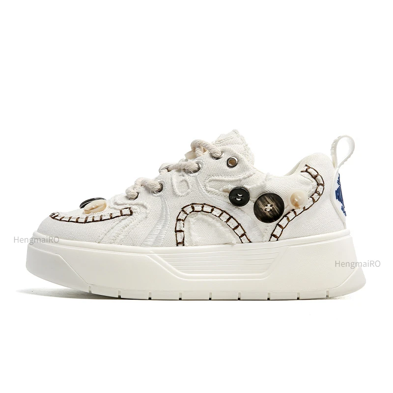 Women Shoes for Men Tennis Retro Canvas Y2K Punk White Skateboard Shoes Fashion Male Sneakers Couples Outdoor Sports Casual Shoe
Women Shoes for Men Tennis Retro Canvas Y2K Punk White Skateboard Shoes Fashion Male Sneakers Couples Outdoor Sports Casual Shoe