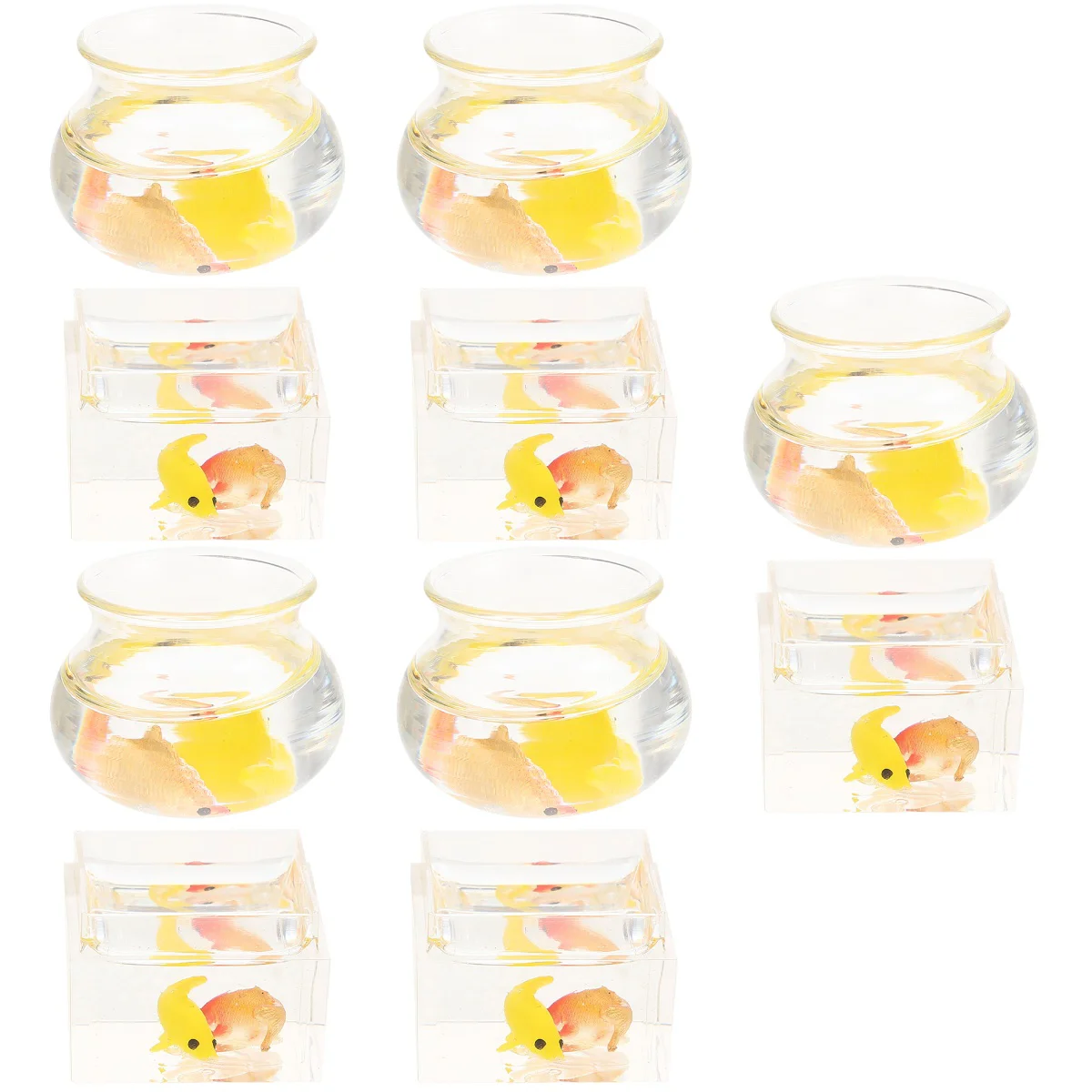 Mini Goldfish Bowl Tank Decor Centerpiece Table Decorations Miniature Scene Accessory Models
Mini Goldfish Bowl Tank Decor Centerpiece Table Decorations Miniature Scene Accessory Models