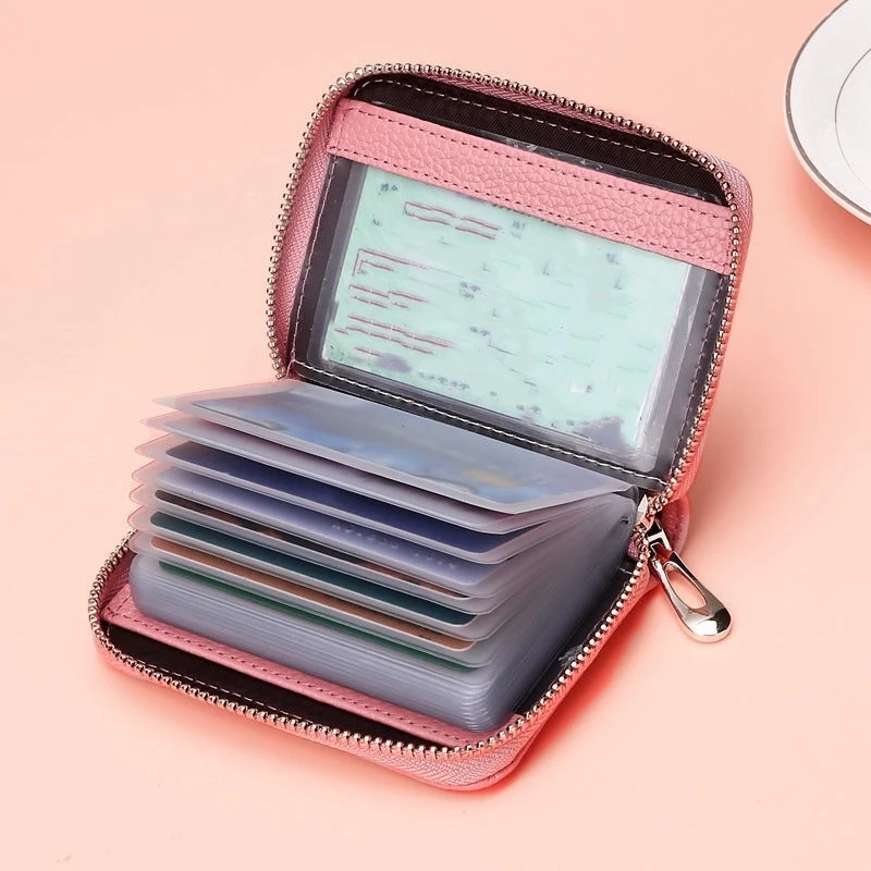 Vintage Card Case Men Anti-Demagnetization Multi Card Position Slim Id Card Bag Female Anti-Theft Brush Large Capacity Wallet
Vintage Card Case Men Anti-Demagnetization Multi Card Position Slim Id Card Bag Female Anti-Theft Brush Large Capacity Wallet