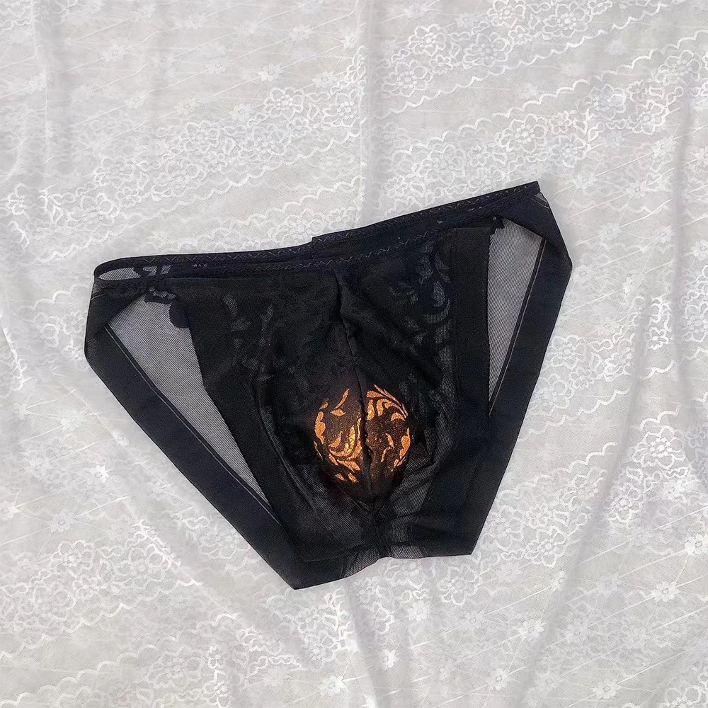 Men Ice Silk Briefs Sissy Bugler Pouch Lace Thong Comfy Soft Breathable Panties Seamless Plus Size Underwear Solid Underpants
Men Ice Silk Briefs Sissy Bugler Pouch Lace Thong Comfy Soft Breathable Panties Seamless Plus Size Underwear Solid Underpants