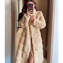Faux Mink Coat Female Winter Imitation Mink Fur Coat Young Middle Long Plush Overcoat Thickened Oversized Chunky Outerwear
Faux Mink Coat Female Winter Imitation Mink Fur Coat Young Middle Long Plush Overcoat Thickened Oversized Chunky Outerwear